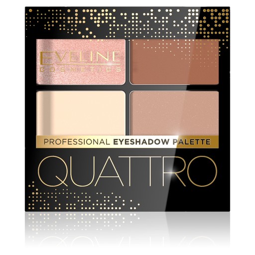 Eveline Cosmetics Quattro Eyeshadow paletka 4 tieňov č.05