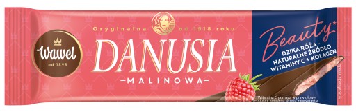 MINIichokoláda Danusia Malinowa Beauty Wawel 39g