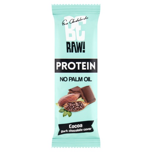 BeRAW COCOA Kakaová proteínová tyčinka v čokoláde