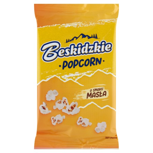 Maslové pukance s maslovou príchuťou do mikrovlnky 90g Beskidzkie