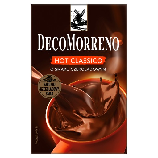 Klasická čokoláda na pitie DecoMorreno Hot Classico v 250g vrecúškach