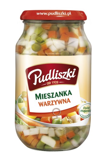 Pudliszki zeleninová zmes na šaláty 450g