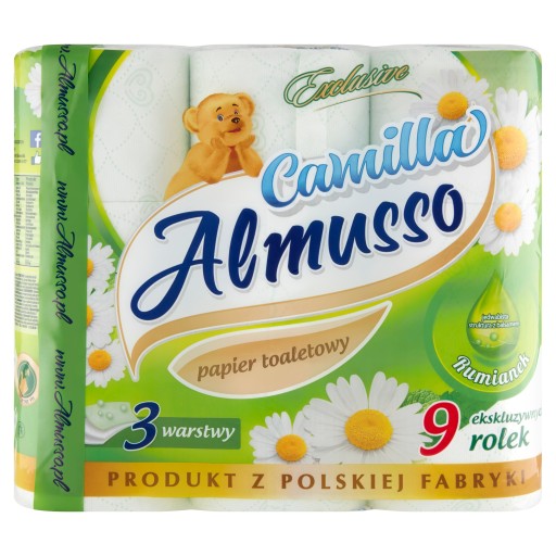 Toaletný papier s vôňou Almusso 9 roliek