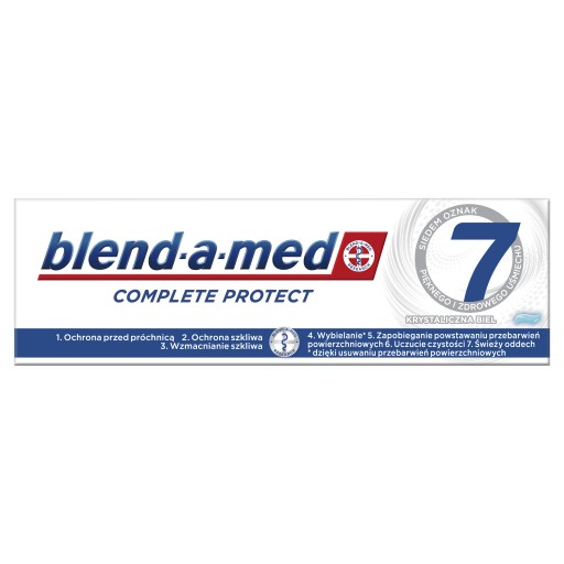 BLEND-A-MED ZUBNÁ PASTA 75 ml COMPLETE PROTECT 7 CRYSTAL WHITE