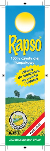 Rapso Rafinovaný repkový olej 0,75 ml