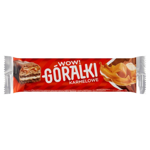 Góralki vafle wow karamel 40 g