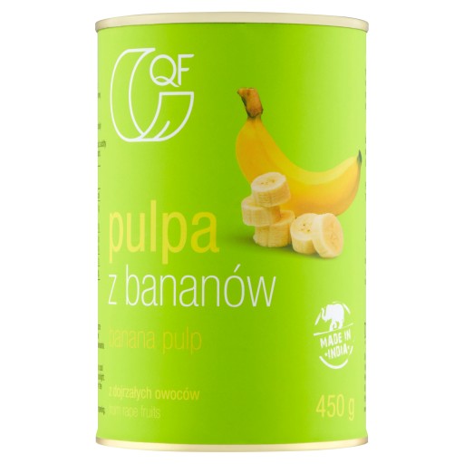 Banánová dužina QF 450 g Banán do dezertov