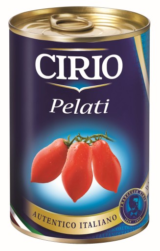 Pelati paradajky celé, bez šupky, 400 g CIRIO