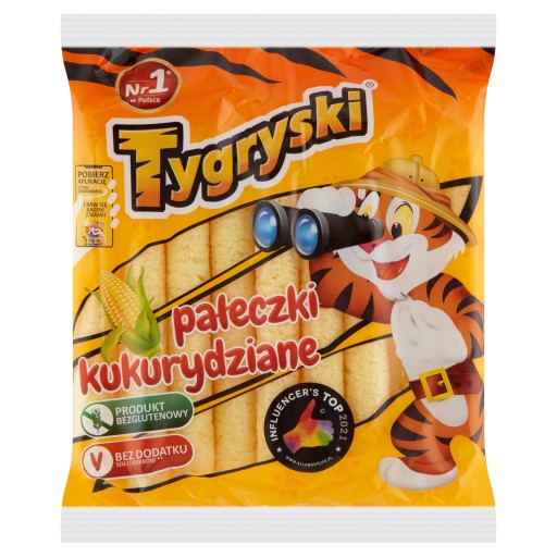 Tigrie kukuričné tyčinky 50g