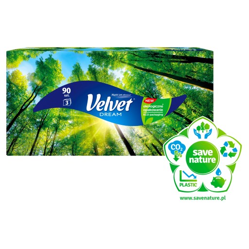 3-vrstvové hygienické obrúsky Velvet Dream