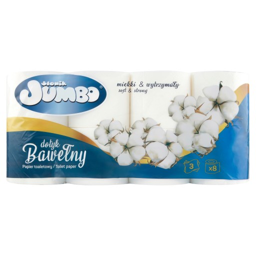 Toaletný papier Jumbo Elephant s vôňou 8 ks.