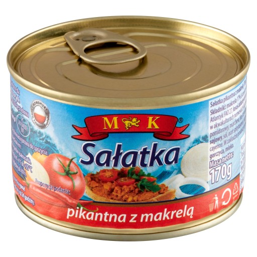 Mk šalát s pikantnou makrelou 170G