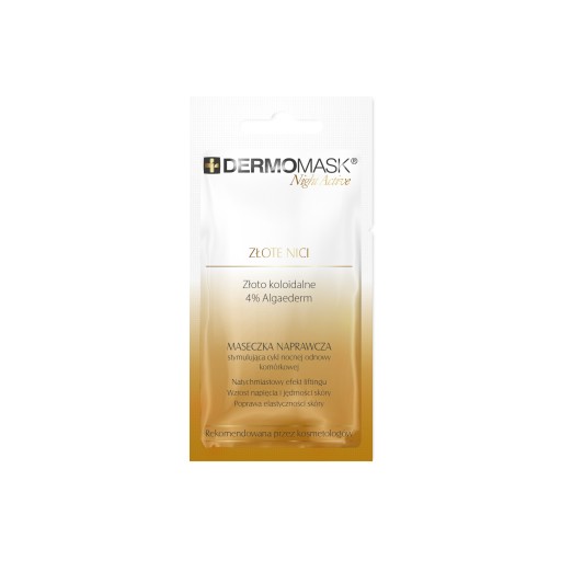 Dermomask Golden Threads nočná maska, 12 ml