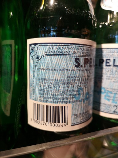 S.Pellegrino Prírodná perlivá minerálna voda 250 ml