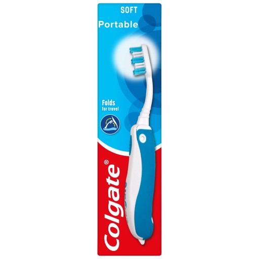 Prenosná cestovná zubná kefka Colgate Soft