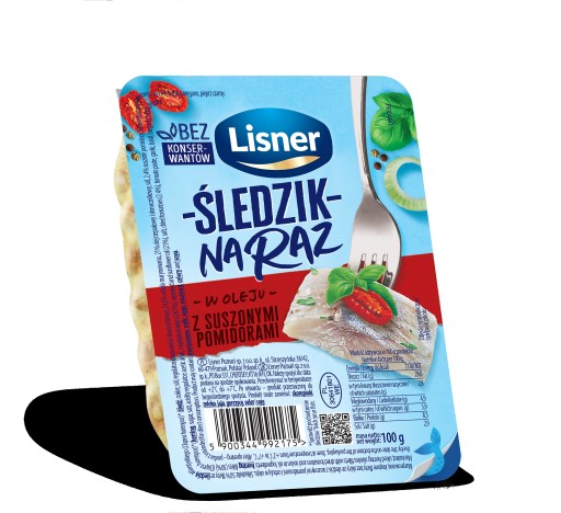 Lisner Sleď naraz so sušenými paradajkami 100 g