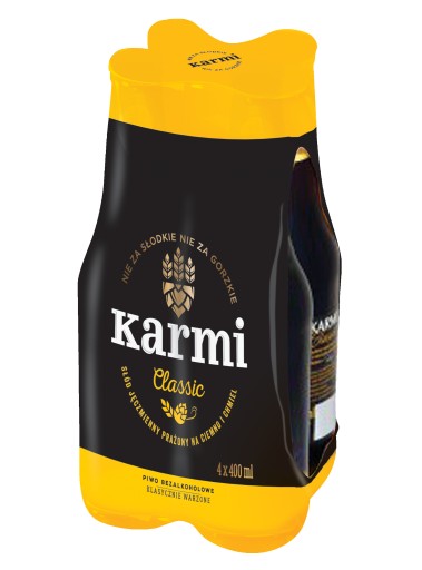 Karmi Classic fľaša na pivo nealko 4x 400ml