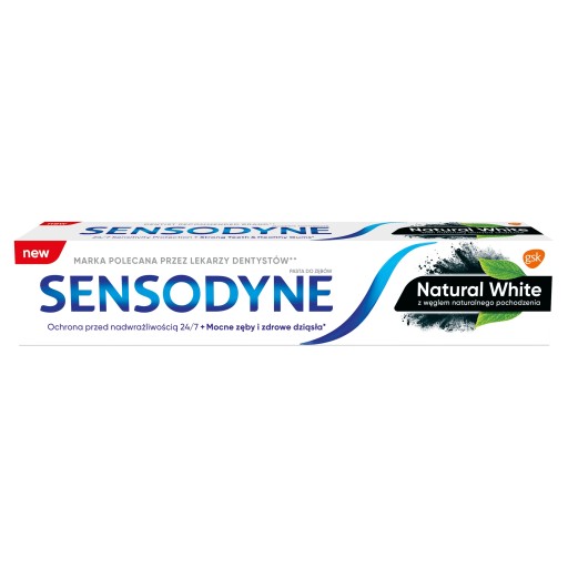 Zubná pasta Sensodyne s aktívnym uhlím 75ml
