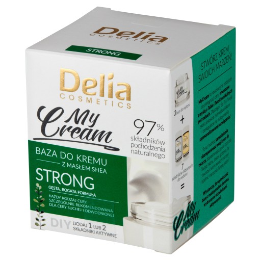 KRÉMOVÝ ZÁKLAD S BAMBUCKÝM MASLO NA SILNÝ KRÉM DELIA MY KRÉM