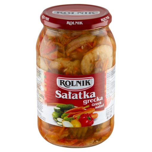 Rolník grécky šalát v octovej marináde 900 ml