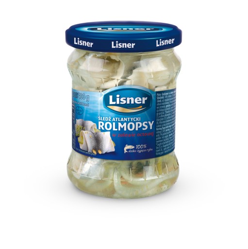 Lisner Rolmopsy v aromatickej octovo-korenistej omáčke 400 g