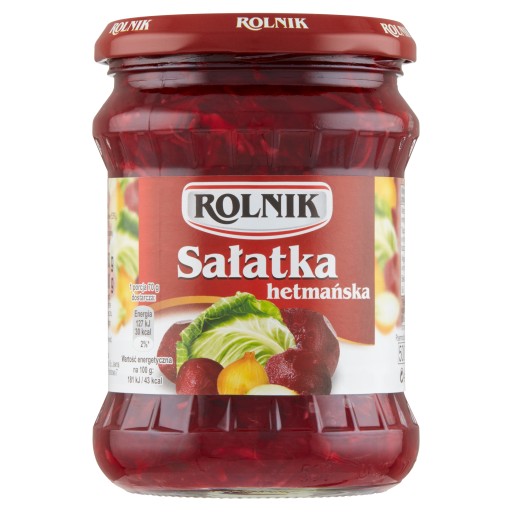 Rolnik Hetman's Salat v octovej marináde 500 ml