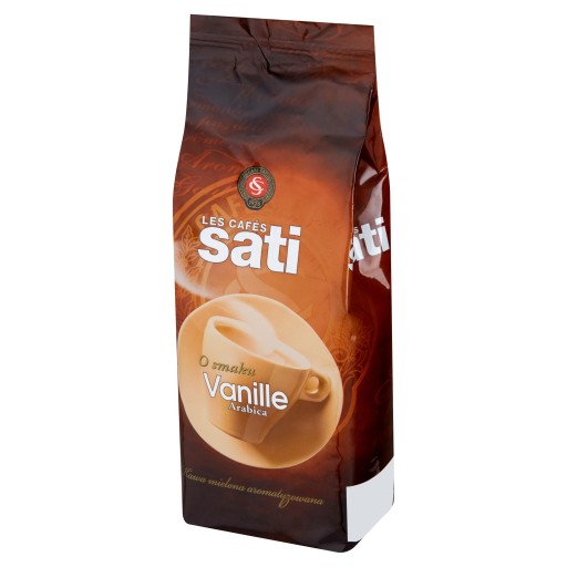 Vrecúško na mletú kávu Sati Vanilka 250g