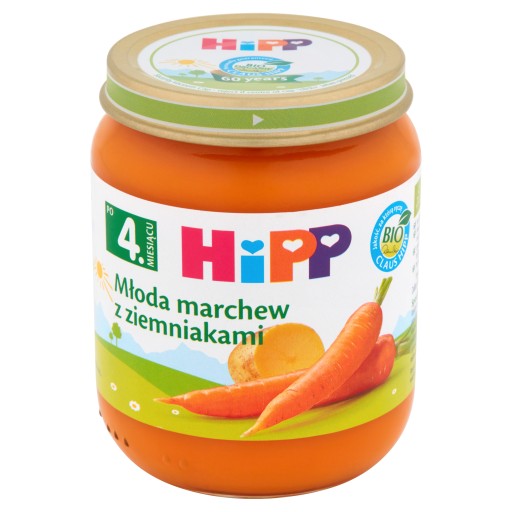 Hipp Bio Mrkva prvá zelenina 5m 125g