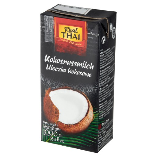 Pravé thajské kokosové mlieko 1l