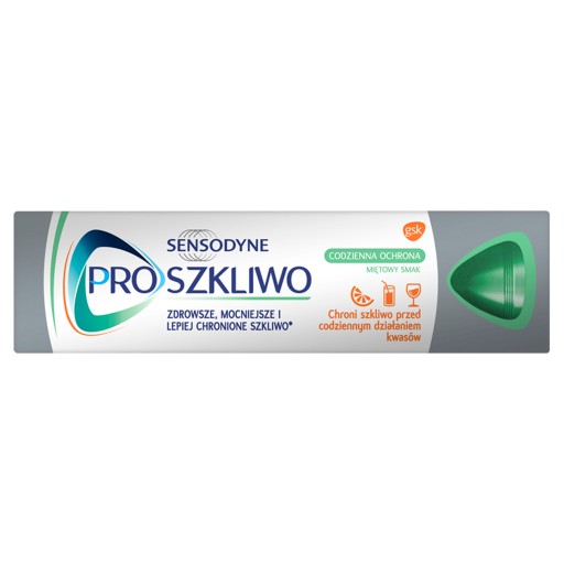 SENSODYNE POWDER GLASS zubná pasta ENAMEL + PÚZDRO