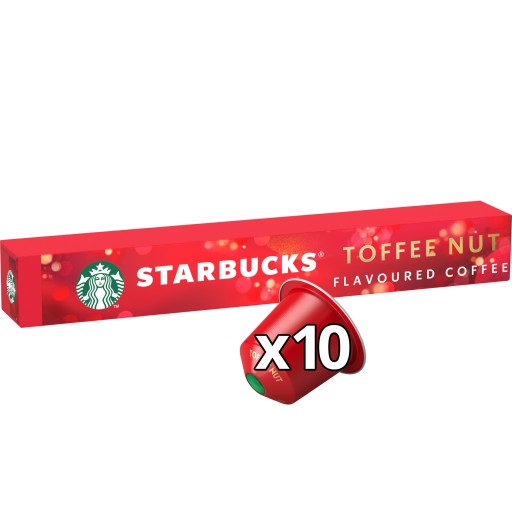 NESPRESSO STARBUCKS Toffee Nut COFFEE 10 ks