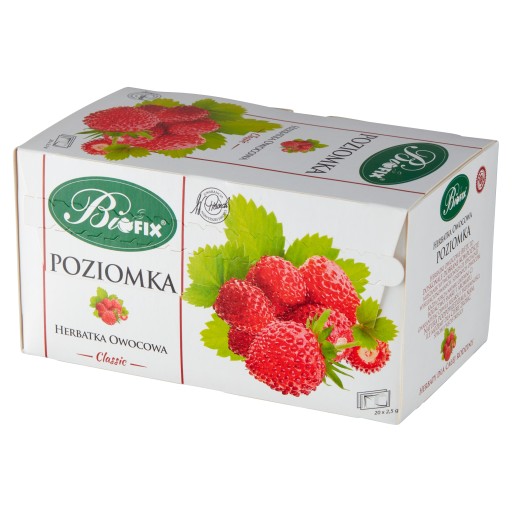 BIFIX expresný ovocný čaj JAHODA 20 tb