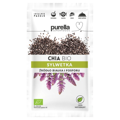 PURELLA SUPERFOODS BIO Chia semienka 50 g