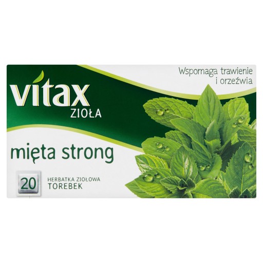 VITAX Herbs Strong Mint 20tb