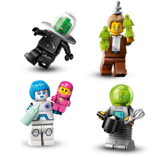 LEGO 71046 Minifigúrky Vesmírna séria 26 LEGO minifigúrok