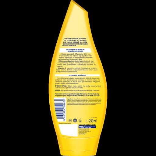 Rodinný balzam po opaľovaní 5% DAX Sun 250 ml