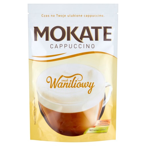 Instantná káva Mokate Cappuccino Vanilla Delicate Pena 110g x2