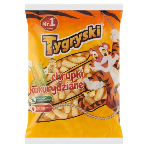 Chrumkavé kukuričné tigre 90g