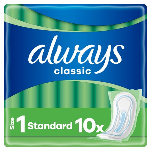Hygienické vložky Always Classic Standard 10 kusov