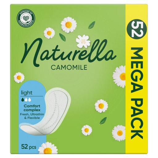 Hygienické vložky Naturella Light Camomile x52