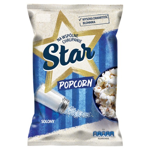Hviezdicový popcorn Slaný snack 95g