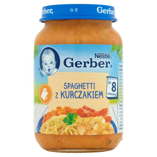 Gerber špagety s kuracím mäsom