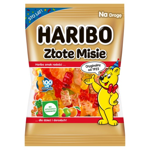 Haribo Golden Teddy Bears ovocné želé 85 g