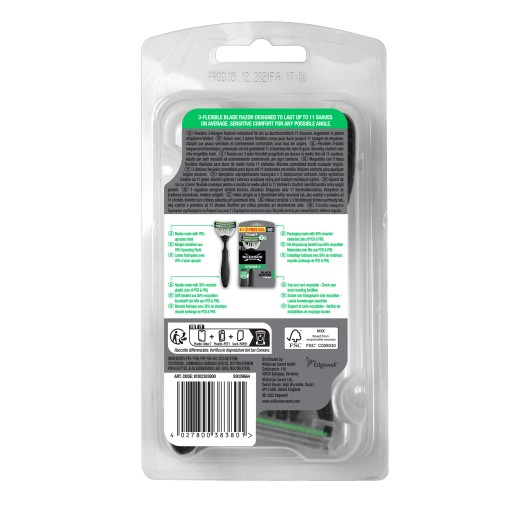 Holiace strojčeky Wilkinson Xtreme 3 Black Edition Comfort 6 ks
