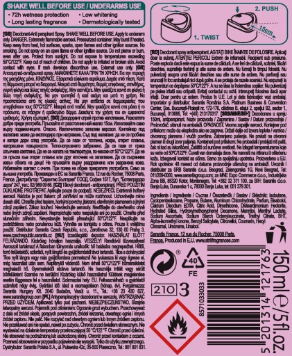 STR8 ANTIPERSPIRANT VŠETKY ŠPORTOVÉ DEODORANTY
