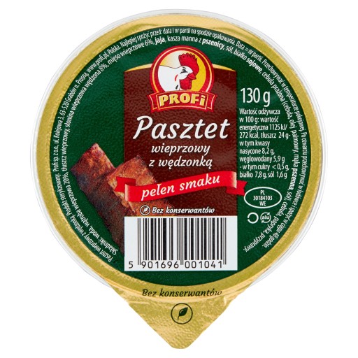 Profi paštéta z bravčového údeného 130g