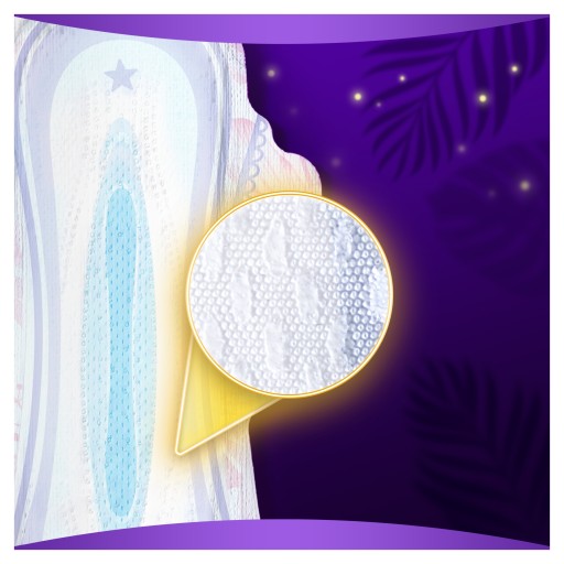 Always Platinum Secure Night (veľkosť 4) Hygienické vložky s krídelkami, 10 kusov