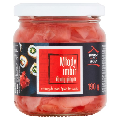 Nakladaný ružový zázvor 190g - Dom Ázie