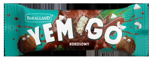 BAKALLAND BA! Kokosová tyčinka v čokoláde 40 g