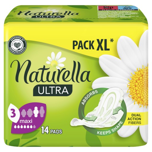 NATURELLA ULTRA DUO 14 MAXI hygienických vložiek
